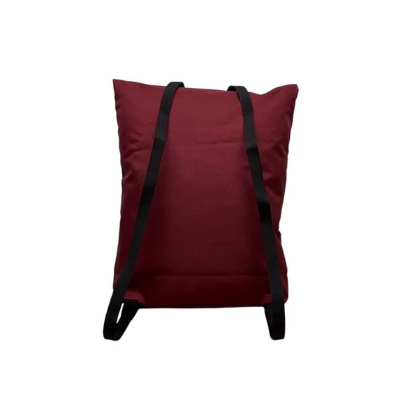 On Cloud Running pomegranate Red Roll-Top Closure Foldable Marketing Backpack - Picture 5 of 10